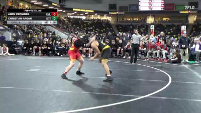 285 lbs Consolation Wb - Christian Ragan, Bettendorf vs Andy Crowder, Carlisle