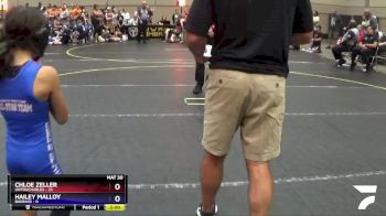 50 lbs Round 1 (4 Team) - Camila Ramirez, Untouchables vs Ellie Campbell, BadBass