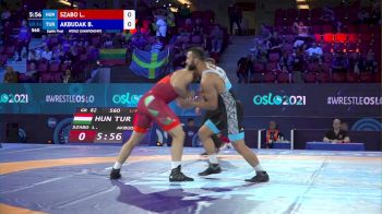 82 kg 1/8 Final - Laszlo Szabo, Hungary vs Burhan Akbudak, Turkey