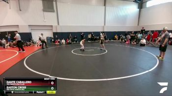 72 lbs Champ. Round 1 - Easton Cross, Rio Vista Wrestling vs Dante Caballero, Vici Wrestling Club