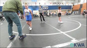 130 lbs Rr Rnd 2 - Jaelee Jo Baca, Cowboy Wrestling Club vs Jayci Thompson, Little Axe Takedown Club