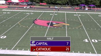 Replay: Capital vs Catholic | Sep 14 @ 1 PM