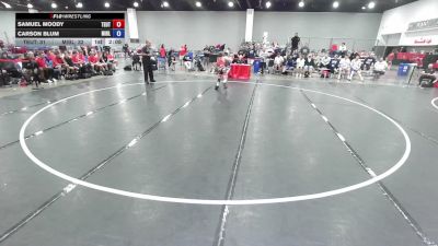 132 lbs Samuel Moody, Team Utah vs Carson Blum, Team Michigan - Blue