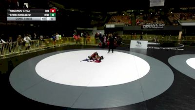 75 lbs Cons. Semis - Orlando Cruz, Red Wave Wrestling vs Leon Gonzalez, Savage House Wrestling Club
