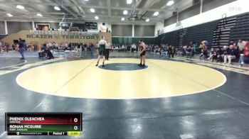 157 lbs Champ. Round 2 - Ronan McGuire, Port Angeles vs Phenix Oleachea, Shelton