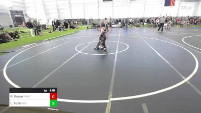 57 lbs Quarterfinal - Ronin Guizar, Powerline Fundamentals Wrestling vs Luke Funk, Pride Wrestling