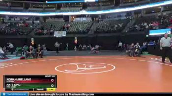 220 lbs Champ. Round 1 - Nate King, Pine Creek vs Adrian Arellano, Pomona