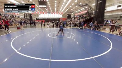 145 lbs Round 5 (12 Team) - Jennifer Djobo, Marymount vs Julia Fongaro, Lehigh