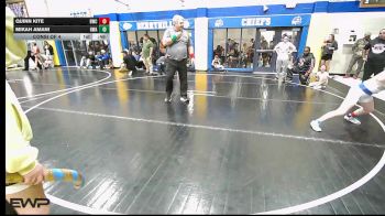 80 lbs Consi Of 4 - Quinn Kite, Berryhill Wrestling Club vs Mikah Amani, HURRICANE WRESTLING ACADEMY