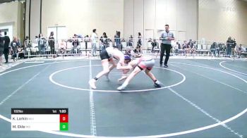 102 lbs Round Of 32 - Kash Larkin, Valiant College Prep vs Mason Ekle, Mid Valley Wr Ac