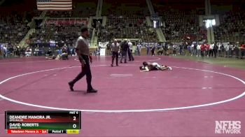 113 lbs Quarterfinal - Deandre Manora Jr., Opelika Hs vs David Roberts, Baker HS