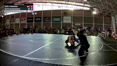 138 lbs Beck Yurkunas, Michigan Red vs Rhys Safratowich, North Dakota