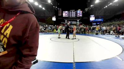 132 lbs Cons 32 #1 - Quinten Cassiday, Michigan vs Robert Martinelli, Illinois