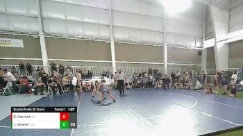 95 lbs Quarterfinals (8 Team) - Easton Harmon, Mt. Crest vs Jaxten Bowler, Champions Blue