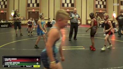 82 lbs Finals (8 Team) - Caleb Hodo, MHWC vs Carter Deeter, Armory WA Red