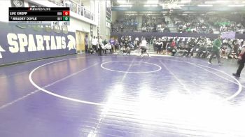 132 lbs Cons. Round 4 - Luc Cheff, Ronan vs Bradey Doyle, Butte