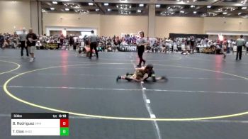 50 lbs Consolation - Braxton Rodriguez, Grindhouse WC vs Tripp Dias, Shootbox WC