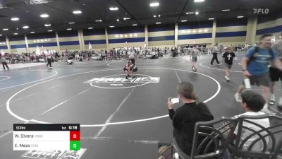 50 lbs 5th Place - Weston Olvera, Honey Badger WC vs Elijah Meza, Total Kaos WC