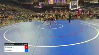 182 lbs Consi Of 32 #1 - Tai Koyama, Missouri vs Talmage Carman, Utah