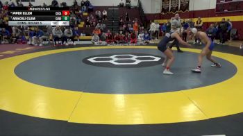 100 lbs Cons. Round 5 - Araceli Clem, Canon-McMillan vs Piper Eller, Corner Canyon