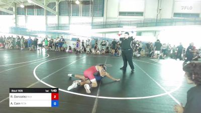 98 kg Rr Rnd 1 - Royce Gonzalez, Silverback WC vs Alston Cain, Petaluma WC