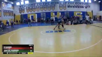 182 lbs Cons. Round 4 - M Sadeek, S.C.A.R. Club vs Sawyer VanRider, NSB Oceanside Wrestling