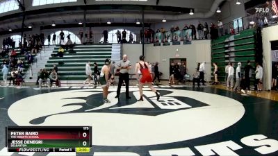 175 lbs Quarterfinal - Jesse DeNegri, Delbarton vs Peter Baird, The Heights School