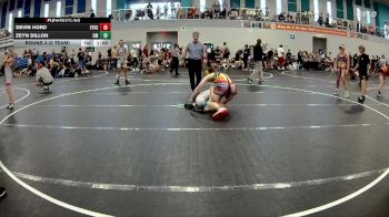 115 lbs Round 3 (6 Team) - Zeyn Dillon, Misfits United vs Devin Hord, BHWC | Florida Supreme YG