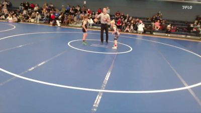 75 lbs 5th Place Match - Jaxson Doles, CWO vs Preston Cross, Sallisaw