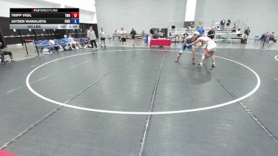 165 lbs Tripp Vigil, Team Wyoming Black vs Jayden Wanalista, California Silver