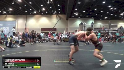 195 lbs Round 3 (6 Team) - Harrison Copeland, Ares Black vs Ty Hafke, Mi Mafia Black