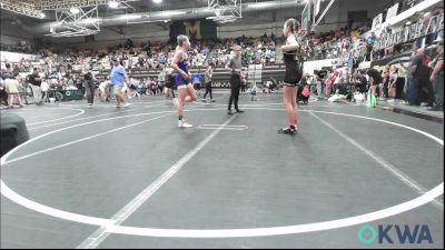 105 lbs Rr Rnd 1 - Gentry Pickett, Shelton Wrestling Academy vs Olivia Williams, Chickasha Youth Wrestling