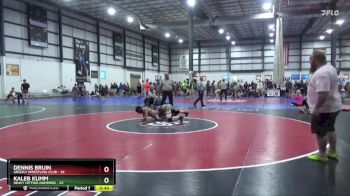 125 lbs Cons. Semi - Dennis Bruin, Grizzly Wrestling Club vs Kaleb Kumm, Heavy Hitting Hammers