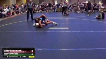 107/112 Round 2 - Conner Schoneman, Immortal Athletics Wrestling Club vs Hudsyn Russell, Seneca