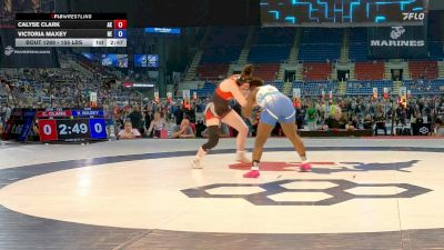 155 lbs Champ. Rd Of 128 - Calyse Clark, AK vs Victoria Maxey, NE