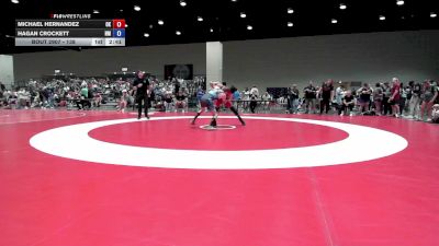 138 lbs Champ. Round 1 - Michael Hernandez, OK vs Hagan Crockett, NM