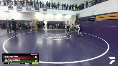 126 lbs Cons. Round 3 - Denton Nyberg, Greybull MS vs Hunter Craft, Greybull MS