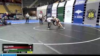 220 lbs Cons. Round 1 - Zach Olson, Kearney vs Adrian Harrold, Whitfield