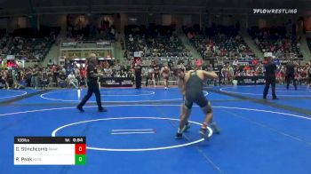 108 lbs Consolation - Garrett Stinchcomb, Broken Arrow vs Rhett Peak, Keystone Kids Wrestling