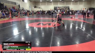 95 lbs Cons. Round 1 - Brady Adams, Monticello vs Dominik Thurston, Elk River