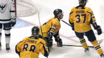 Olivier Charron Opens The Scoring In Game 1 For Shawinigan