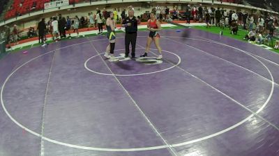 155 lbs Champ. Round 1 - Amelia Fawcett, Alaska vs Calyse Clark, Alaska