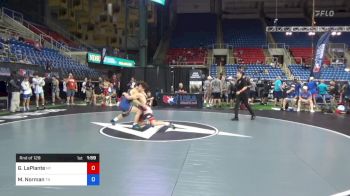 160 lbs Rnd Of 128 - Griff LaPlante, New York vs Maximus6 Norman, Tennessee
