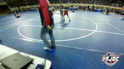 120 lbs Quarterfinal - Weston Johnson, Hilldale Youth Wrestling Club vs Jeddadiah Silva, HBT Grapplers