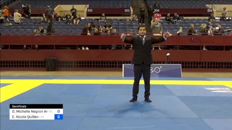 Diomara Michelle Negron Arriaga vs Erin Nicole Quillen 2024 Pan IBJJF Jiu-Jitsu No-Gi Championship