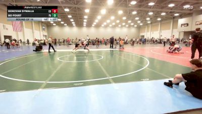 160 lbs Round Of 16 - Donovan Symalla, CO vs Bo Foust, PA