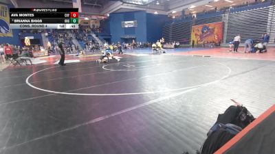 105 lbs Cons. Round 4 - Ava Montes, Cumberland Valley vs Brianna Biggs, King George