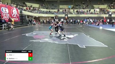 70 lbs Round 2 - Lisa Vee, Saint Croix Falls vs Brylie Bakken, Outlaw Wrestling Club