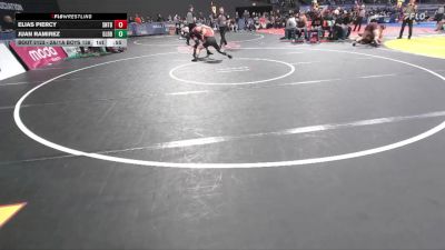 2A/1A Boys 138 Cons. Round 3 - Elias Piercy, Santiam Boys vs Juan Ramirez, Glendale Boys