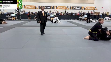 Rhenan Henrique vs David Adams 2026 PBJJF Pan American Jiu-Jitsu Championships
